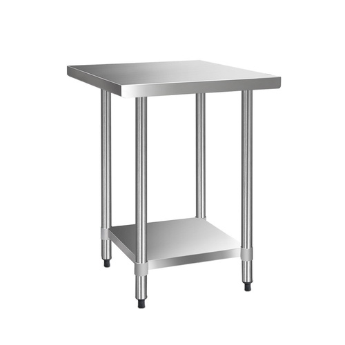 762 x 762mm Commercial Stainless Steel Kitchen Bench