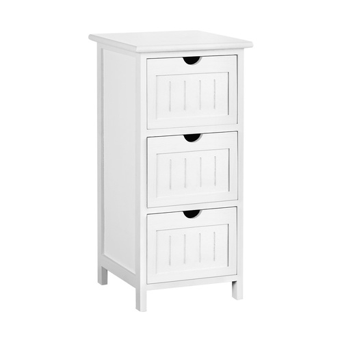 Dukinfield Bedside Table - White