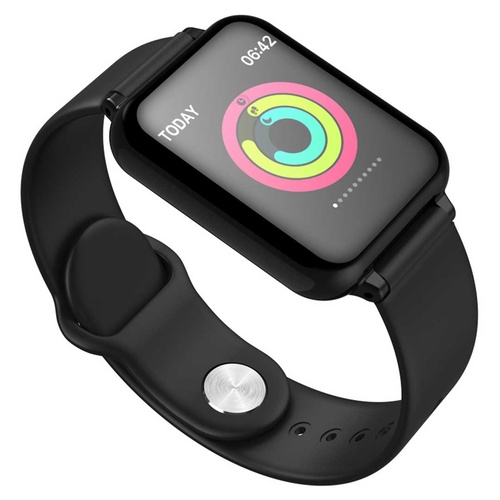 Waterproof Fitness Smart Wrist Watch Heart Rate Monitor Tracker Black