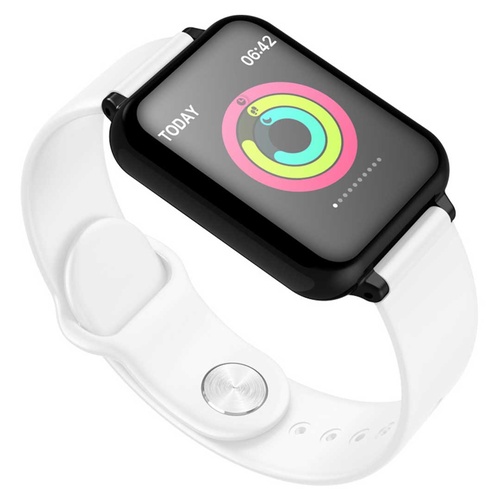 Waterproof Fitness Smart Wrist Watch Heart Rate Monitor Tracker White