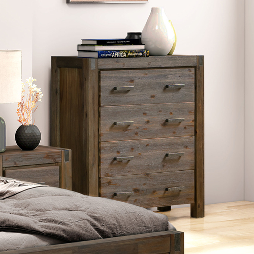 Nowra 4 Drawer Tallboy