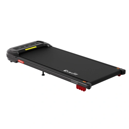 Everfit Treadmill Electric Walking Pad with Incline Under Desk Home Gym Black