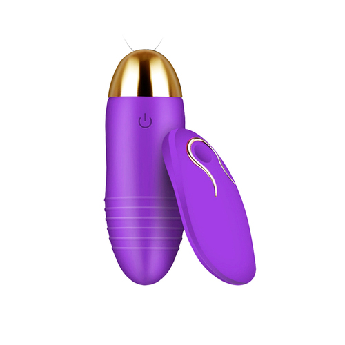 10 Speed Vibrator USB Love Egg Sex Adult Toy Wireless Remote Control Clit Purple