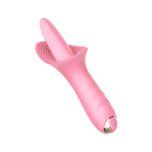 Vibrator Licking Tongue Sex Toy GSpot Oral Rechargeable Clit Massager