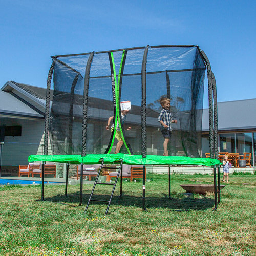 10ft Hyperjump R Spring Trampoline Set