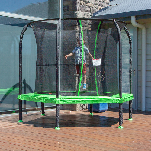 TR79 7ft Springless Hoppy 2 Trampoline Set
