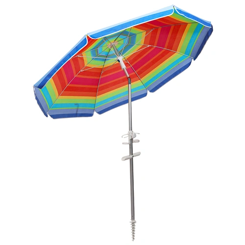 Mountview 2.2M Outdoor Beach Umbrellas Sand Colorful