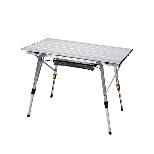 Camping Table Roll Up Folding Portable Aluminium Outdoor BBQ Desk Picnic