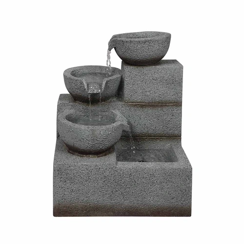  Solar Fountain Water Bird Bath