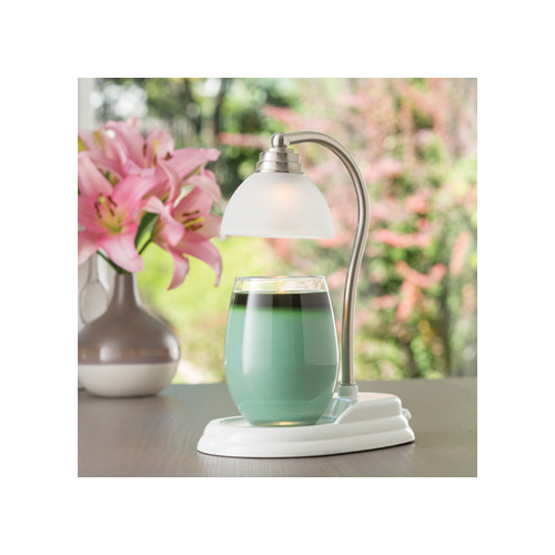 White Nickel Aurora Lamp