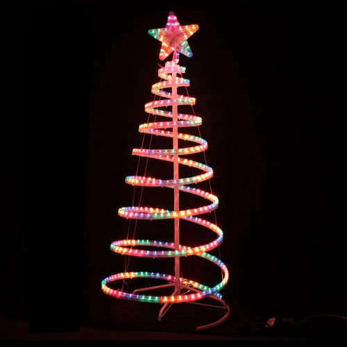 Samland Led 145cm Rope Light Christmas Tree & Star Motif Xmas New