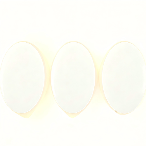 (Pack of 3）LED Motion Sensor Night Light Indoor, Cordless Battery Powered,Stick-on Warm White Light with Built-in Infrared Motion Detection, Sensor Li