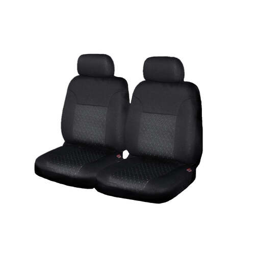 Universal Cosmic Front Seat Covers Size 30/35 | Black