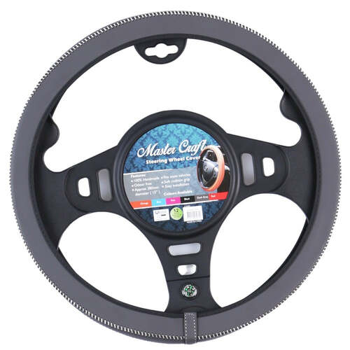 Mastercraft Steering Wheel Cover - Dark Grey