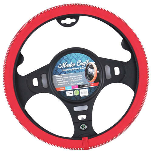 Mastercraft Steering Wheel Cover - Red