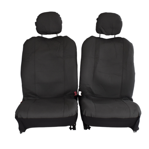 Canvas Seat Covers For Ford Ranger For 2006-2011 Dual Cab | Grey