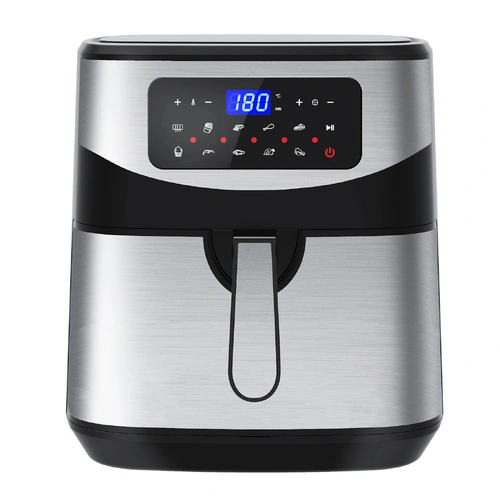 12L Air Fryer Multifunctional LCD One Touch Display Silver