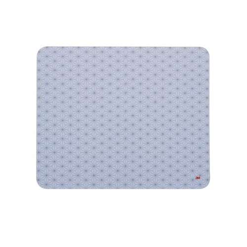 3M Precise Mouse Pad Nonskid Repositionable Adhesive Back Gray Frostbyte