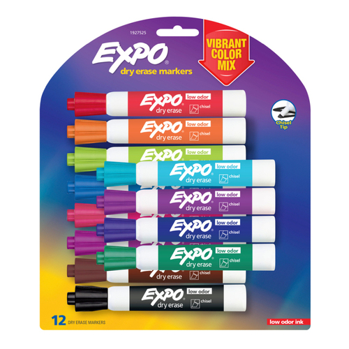 EXPO White Board Marker Vibrant Pack of 12