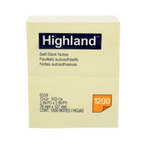 HIGHLAND Notes 6559 Pack of 12 Bx12