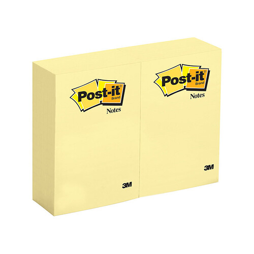 POST-IT Note 659 98X149 Ylw Pack of 12