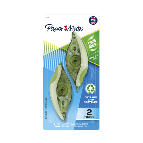 PAPER MATE LP Dryline Cor Tpe Pack of 2 Box of 6