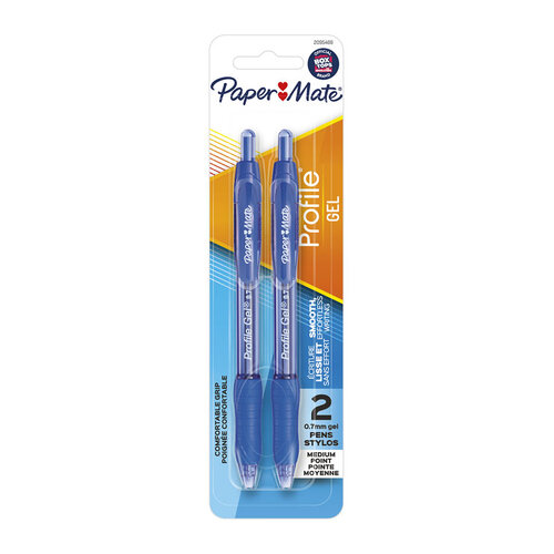 PAPER MATE Profile Pen 0.7 Blu Pack 2 Box of 6
