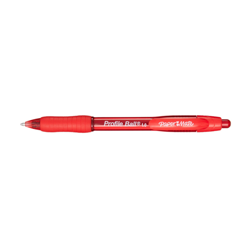 PAPER MATE Profile Ball Pen RT Red Box of 12