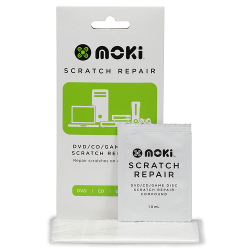MOKI Scratch Repair - DVD/CD/Game Disc Scratch Repair Kit