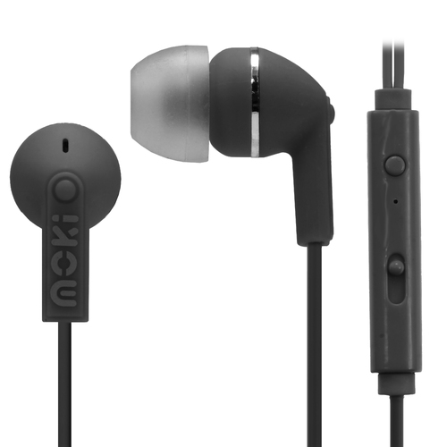 MNoise Isolation Earbuds with microphone & control - BLACK