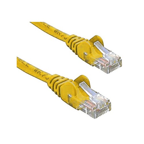 8WARE Cat5e UTP Ethernet Cable 1m Yellow