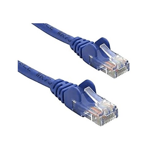 8WARE Cat 5e UTP Ethernet Cable, Snagless - 7m Blue LS