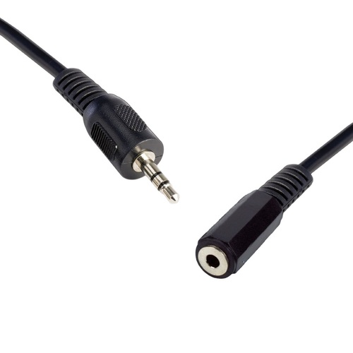 8WARE 3.5 Streo Male to Female 5m Speaker/Microphone Extension Cable