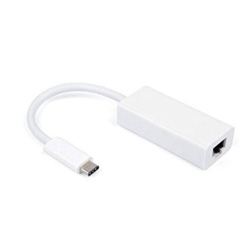 ASTROTEK Thunderbolt USB 3.1 Type C (USB-C) to RJ45 Gigabit Ethernet LAN Network Adapter for Apple Macbook Chromebook Pixel Windows 10