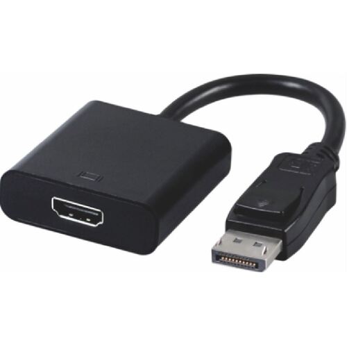 ASTROTEK DisplayPort DP to HDMI Adapter Converter Cable 20cm - 20 pins Male to Female Active 1080P