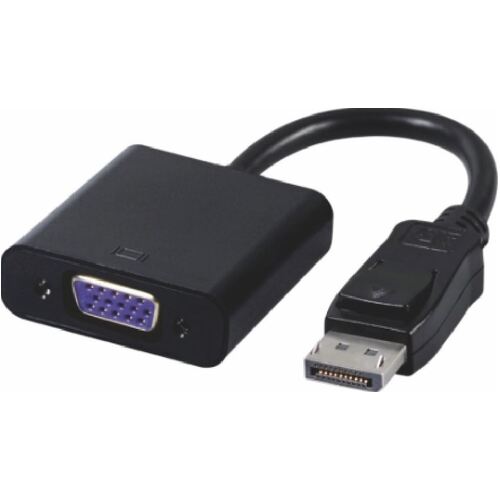 ASTROTEK DisplayPort DP to VGA Adapter Converter Cable 20cm - 20 pins Male to 15 pins Female CB8W-GC-DPVGA-2