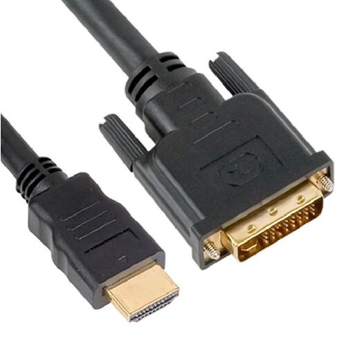 ASTROTEK HDMI to DVI-D Adapter Converter Cable 3m - Male to Male 30AWG OD6.0mm Gold Plated RoHS CB8W-RC-HDMIDVI-3