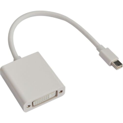 ASTROTEK Mini DisplayPort DP to DVI Cable 20cm - 20 pins Male to 24+5 pins Female Nickle RoHS