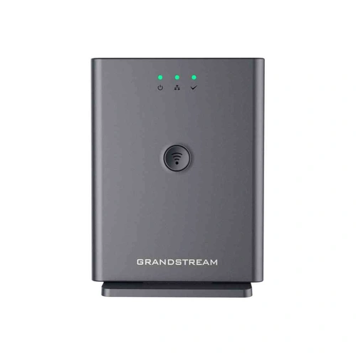 GRANDSTREAM DP752 DECT Base Station, Pairs w/ 5 DP Series DECT Handsets, Range up to 400 meters, Supports Push-to-Talk