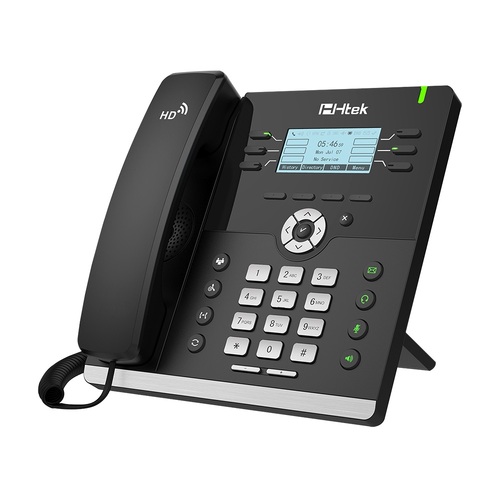 Htek UC903 Classic Business IP Phone, 6 Line Display, 10/100m Ethernet, (Yealink T41S equivalent)