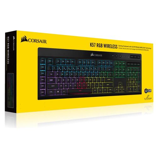 CORSAIR K57 RGB Wireless Keyboard with SLIPSTREAM Technology