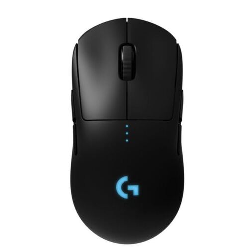 LOGITECH G Pro Wireless Gaming Mouse with 16000 DPI Hero Sensor - USB Receiver, 5 Profiles, 1MS, Memory Included - Ideal for Gamers, Work from Home