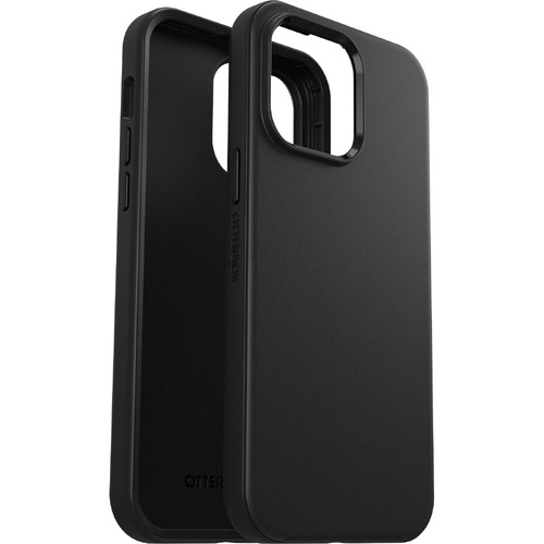 OTTERBOX Apple iPhone 14 Pro Max Symmetry Series Antimicrobial Case - Black (77-88521), 3X Military Standard Drop Protection, Ultra-Sleek design