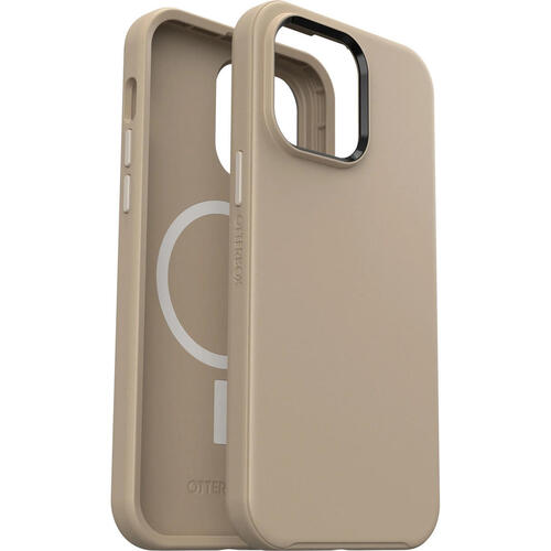 OTTERBOX Apple iPhone 14 Pro Max Symmetry Series+ Antimicrobial Case for MagSafe - Don't Even Chai (Brown) (77-90759)