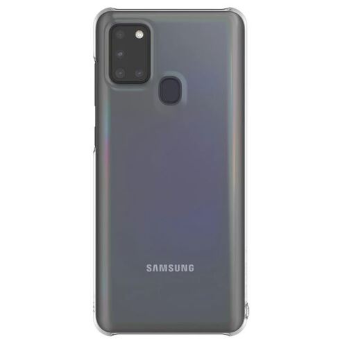 SAMSUNG A21S PREMIUM HARD BACK CASE TRANSPARENT