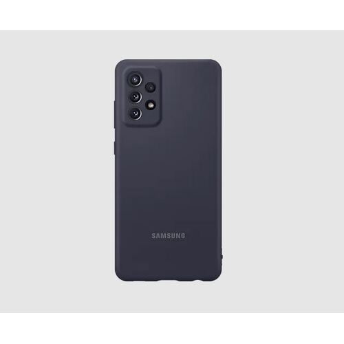 SAMSUNG A72 Silicone Cover Black - Silky smooth and stylish, Slender form, serious safeguarding, Colour choices for any style