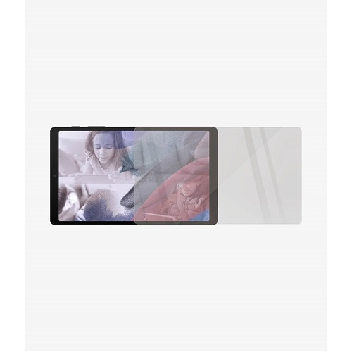 PANZER GLASS Screen Protector - Case Friendly - For Samsung Galaxy Tab A7 Lite - Full Frame Coverage, Rounded Edges, Crystal Clear, Anti Bacterial