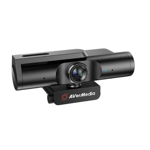 AVerMedia Live Streamer Cam 513 4K UHD Webcam, 4Kp30, 8 Megapixels, Fixed Focus F2.8, Diagonal 94 Zoom Certified.