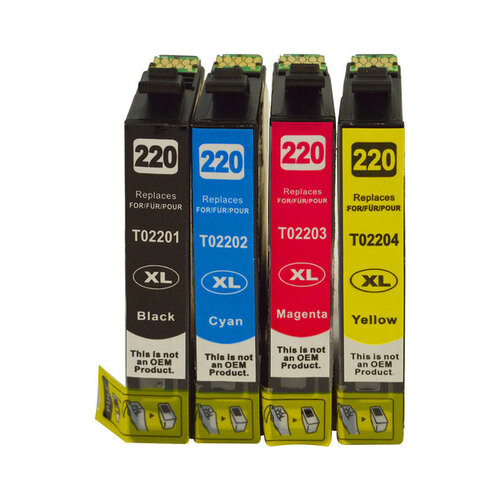 220XL Series Premium Compatible Inkjet Cartridge Set [Boxed Set]