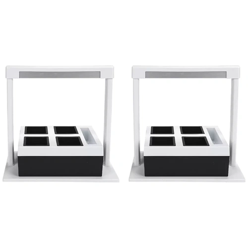 2 x Herb Lamp LED 4 Pot Grower 37 x 22 x 36cm